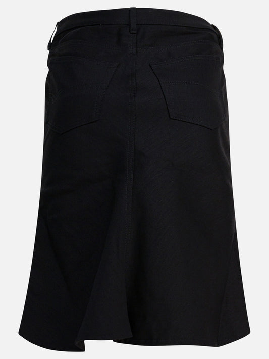 Gonne midi Solid colour  Nero - Balenciaga Donna | PDP | VIETTI Online Store | 2
