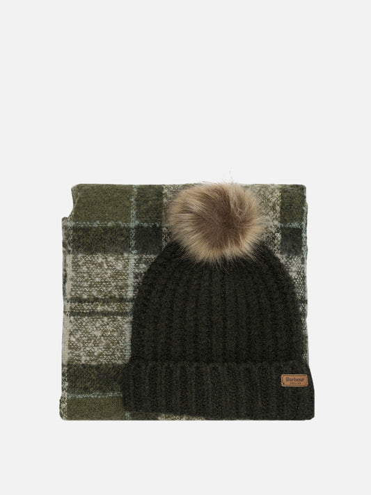 Fringed scarves 97% polyester 3% elastane  Green - Barbour Women | PDP | VIETTI Online Store 

