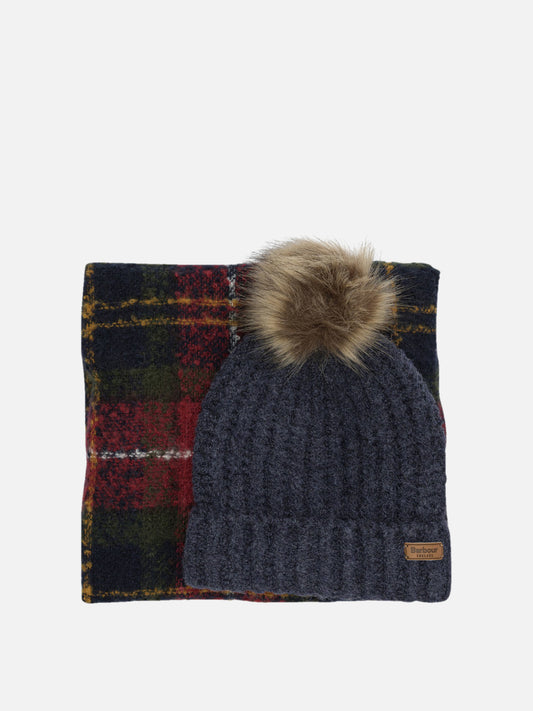 Fringed scarves 97% polyester 3% elastane  Purple - Barbour Women | PDP | VIETTI Online Store 
