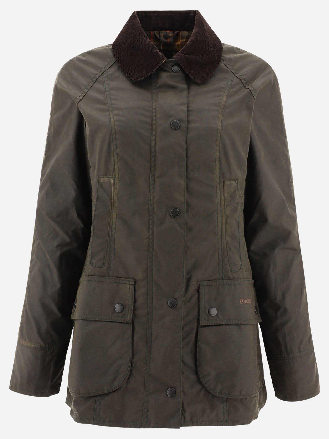 Quilted & Utility Jackets Solid colour  Green - Barbour Women | PDP | VIETTI Online Store | thumbnail