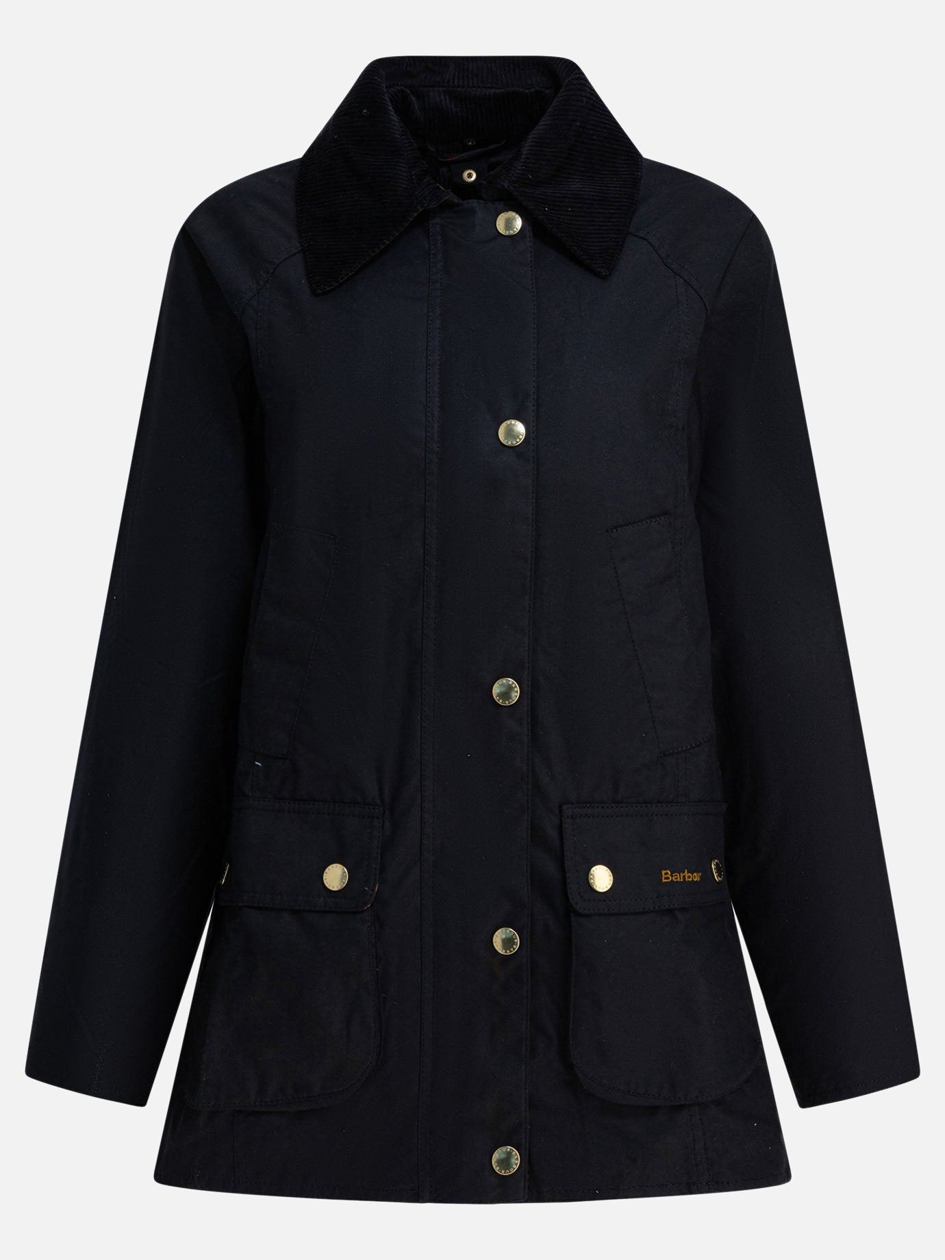 Giacche leggere & Trapuntate Solid colour  Nero - Barbour Donna | PDP | VIETTI Online Store | Zoom-Modal
