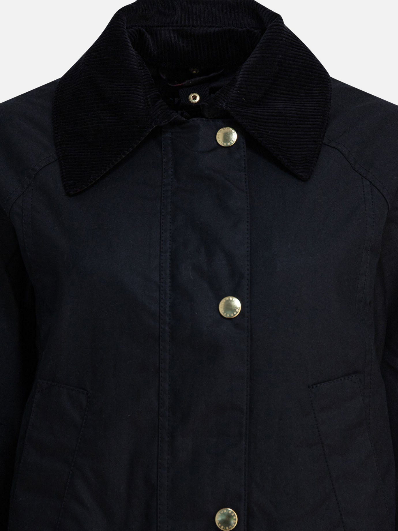 Giacche leggere & Trapuntate Solid colour  Nero - Barbour Donna | PDP | VIETTI Online Store | Zoom-Modal_3
