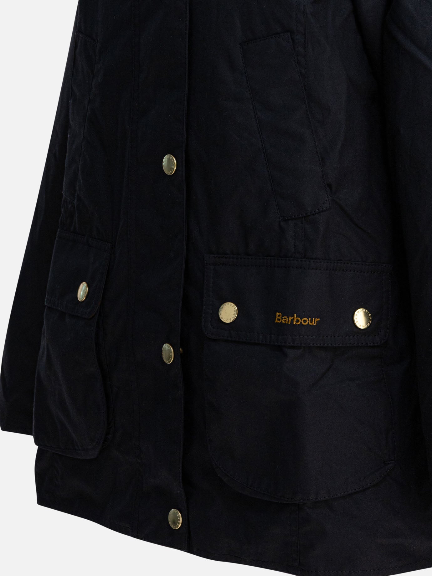 Giacche leggere & Trapuntate Solid colour  Nero - Barbour Donna | PDP | VIETTI Online Store | Zoom-Modal_4
