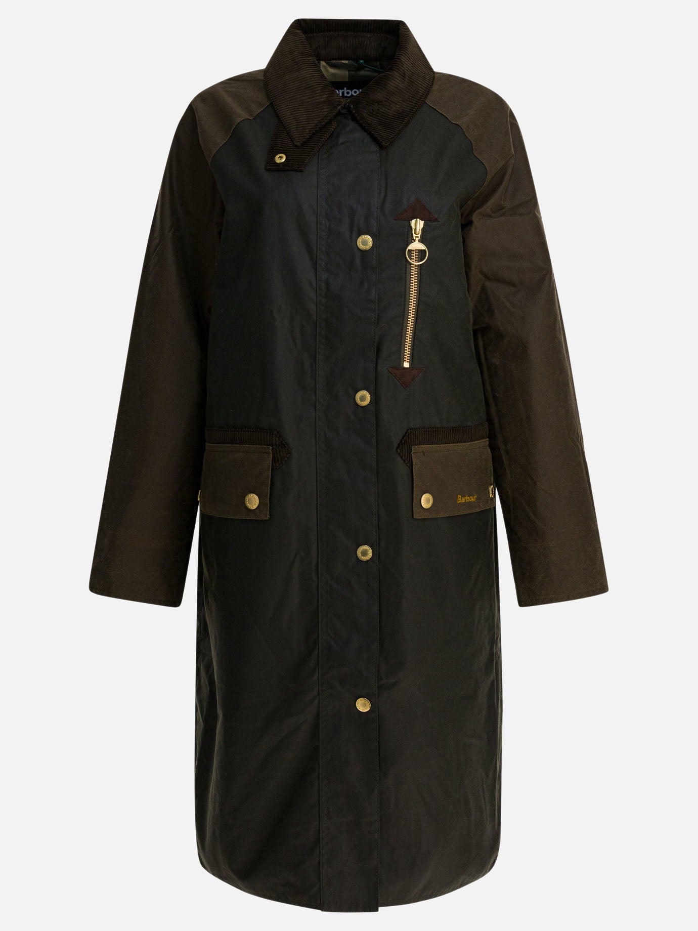 Impermeabili & Trench Logo  Verde - Barbour Donna | PDP | VIETTI Online Store | Zoom-Modal
