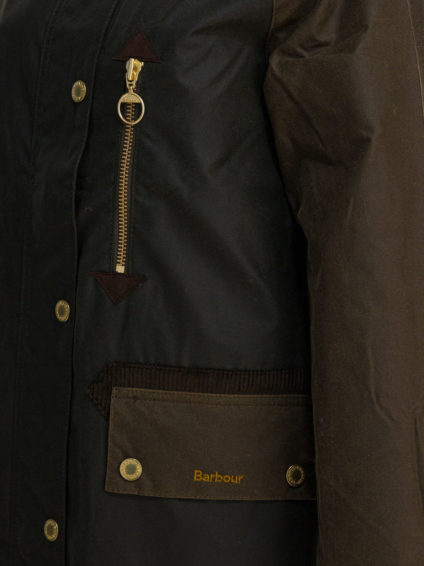 Impermeabili & Trench Logo  Verde - Barbour Donna | PDP | VIETTI Online Store | Zoom-Modal_4
