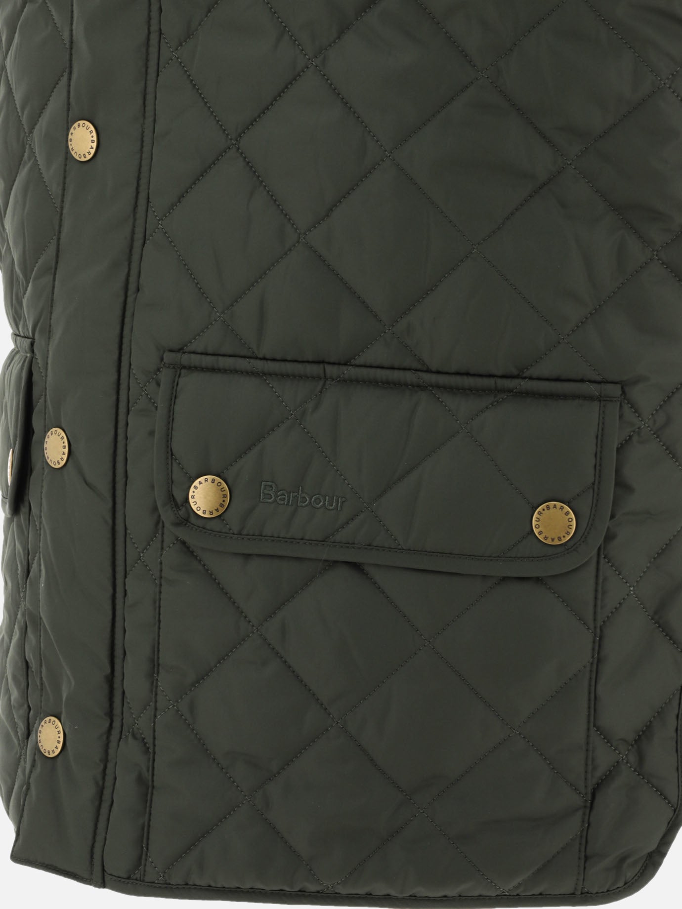 Giacche smanicate Solid colour  Verde - Barbour Uomo | PDP | VIETTI Online Store | Zoom-Modal_4
