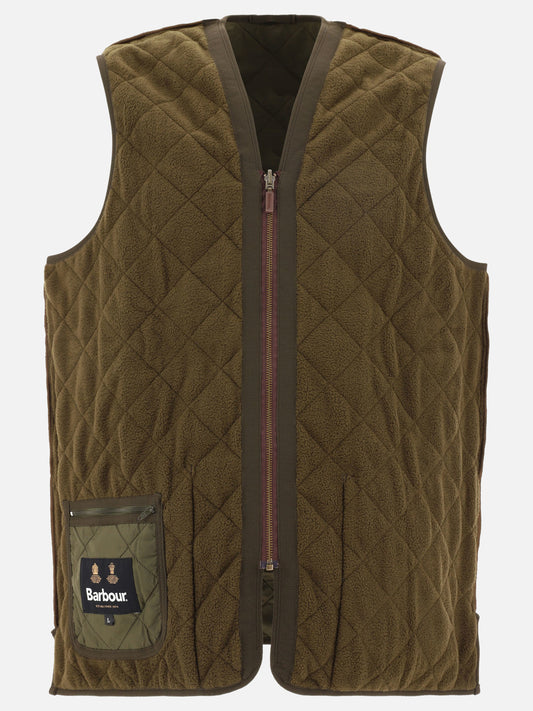 Vest jackets Solid colour  Green - Barbour Men | PLP | VIETTI Online Store | 2
