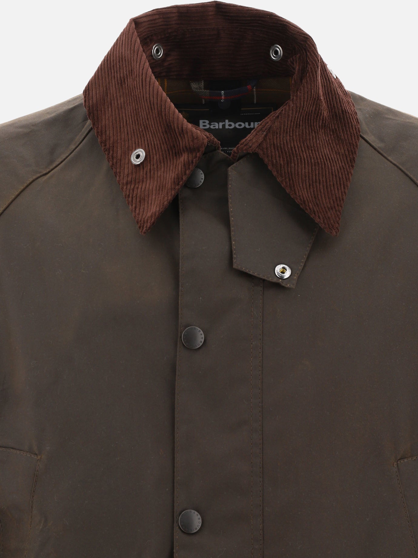 Giacche leggere & Trapuntate Solid colour  Verde - Barbour Uomo | PDP | VIETTI Online Store | thumbnail_3