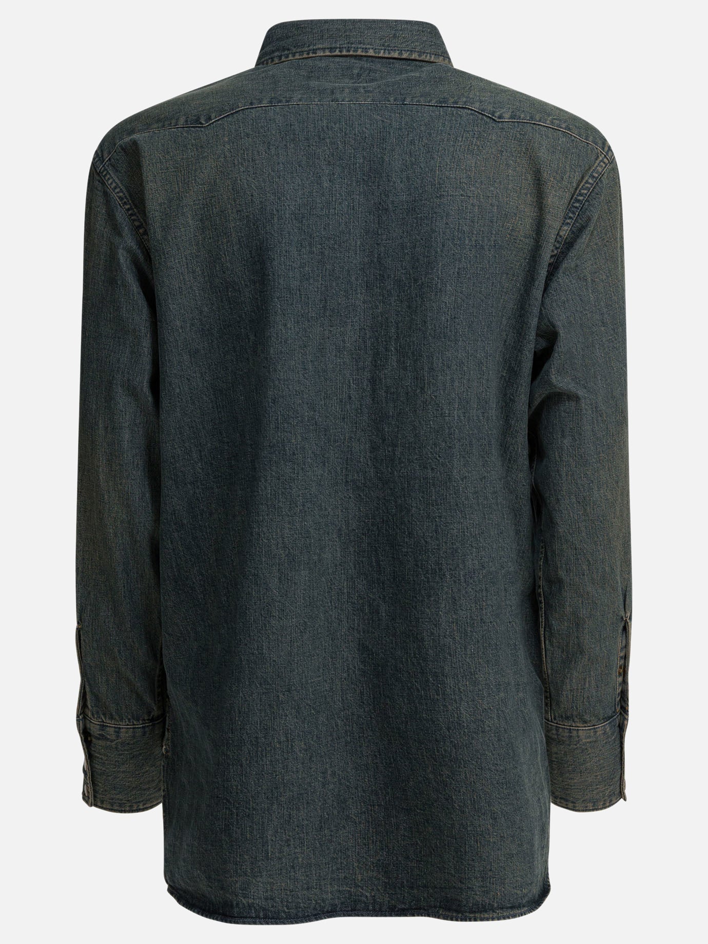 Casual shirts Solid colour  Blue - Beams Plus Men | PDP | VIETTI Online Store | Zoom-Modal_2
