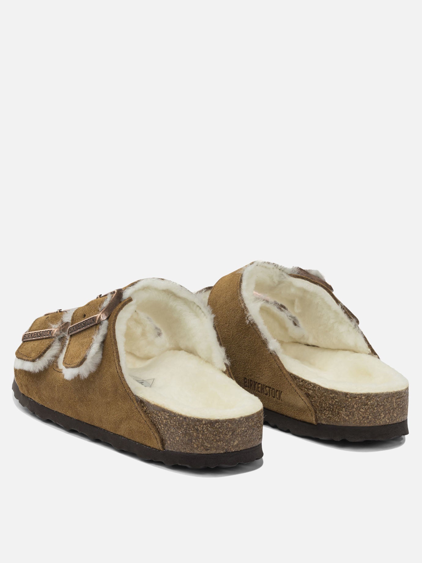 Flat sandals 100% leather  Beige - Birkenstock Women | PDP | VIETTI Online Store | thumbnail_4