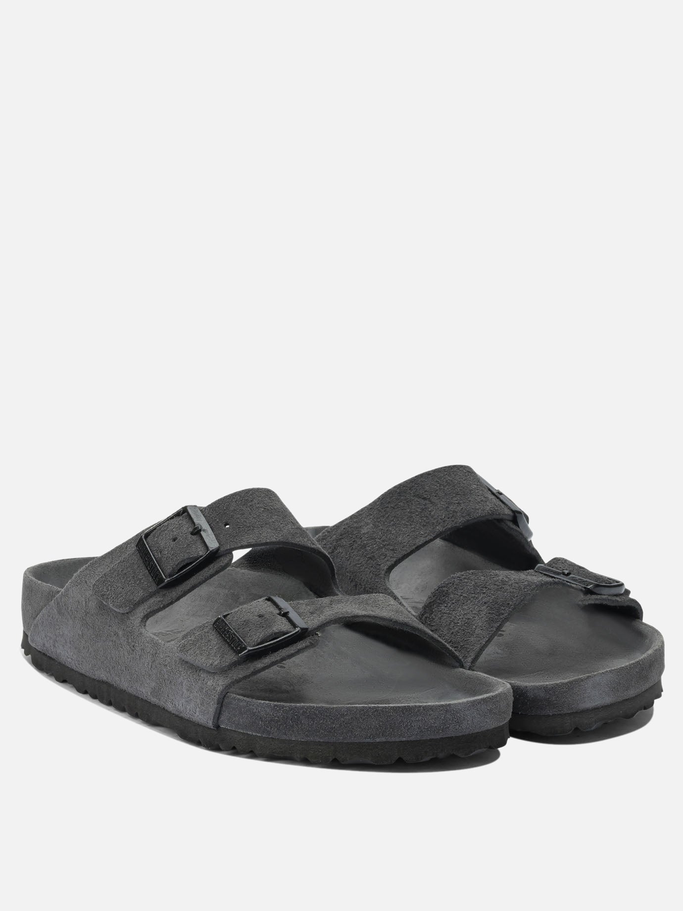 Sandali bassi 100% leather - 100% rubber  Grigio - Birkenstock Uomo | PDP | VIETTI Online Store | Zoom-Modal_2
