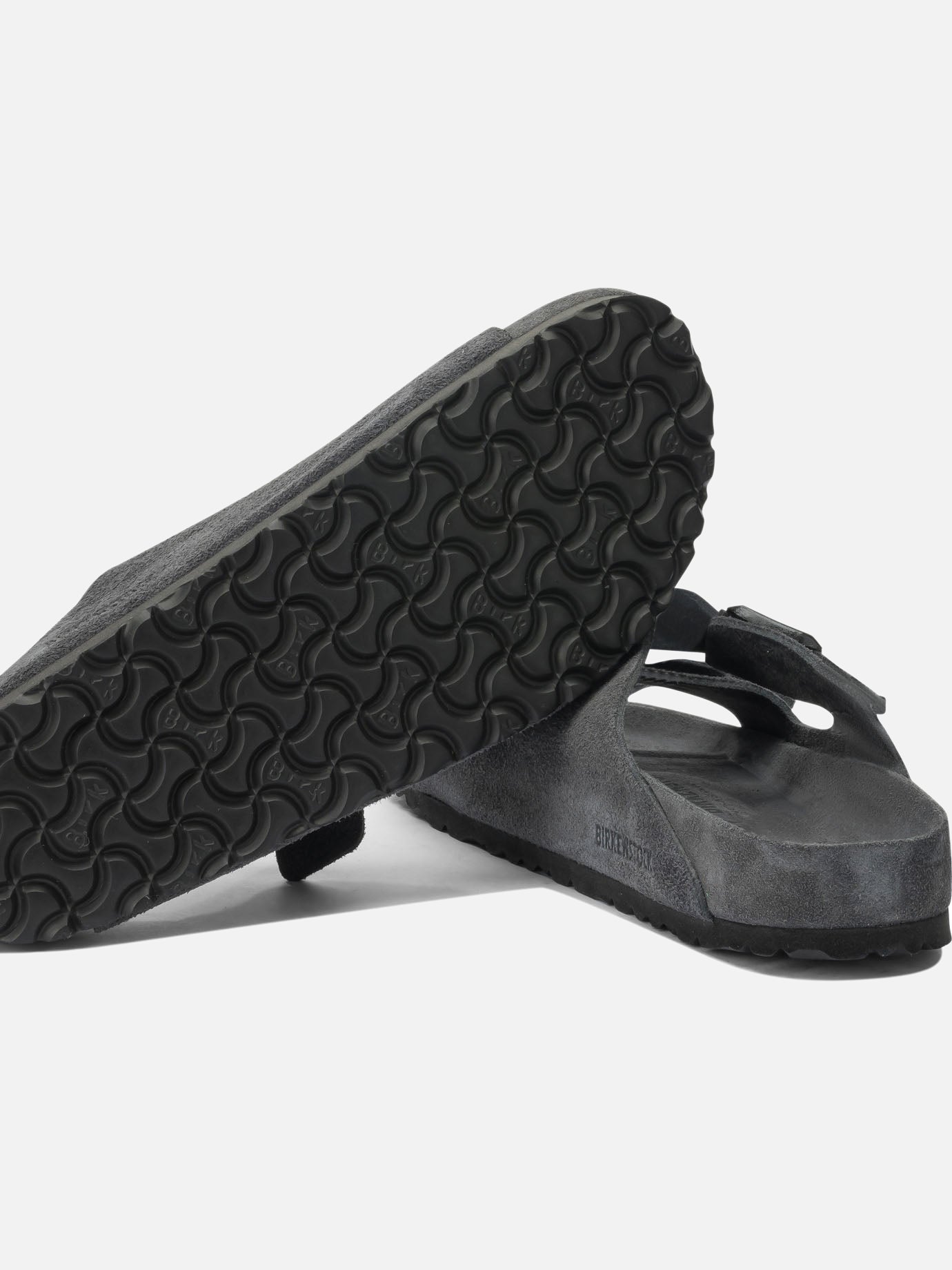 Sandali bassi 100% leather - 100% rubber  Grigio - Birkenstock Uomo | PDP | VIETTI Online Store | Zoom-Modal_5
