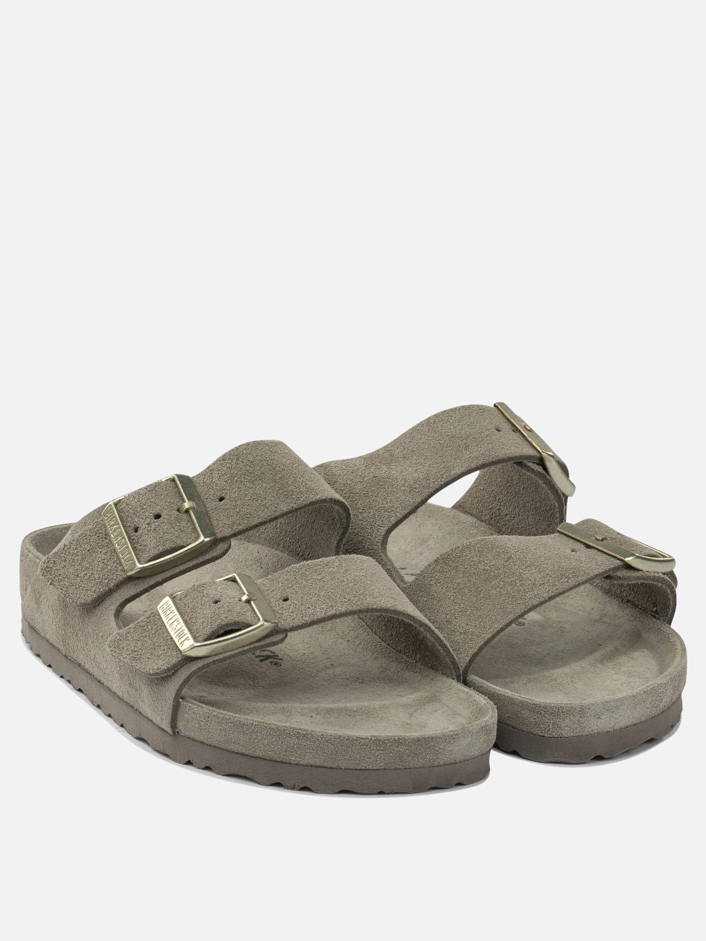 Flat sandals 100% leather  Grey - Birkenstock Women | PDP | VIETTI Online Store | Zoom-Modal_3
