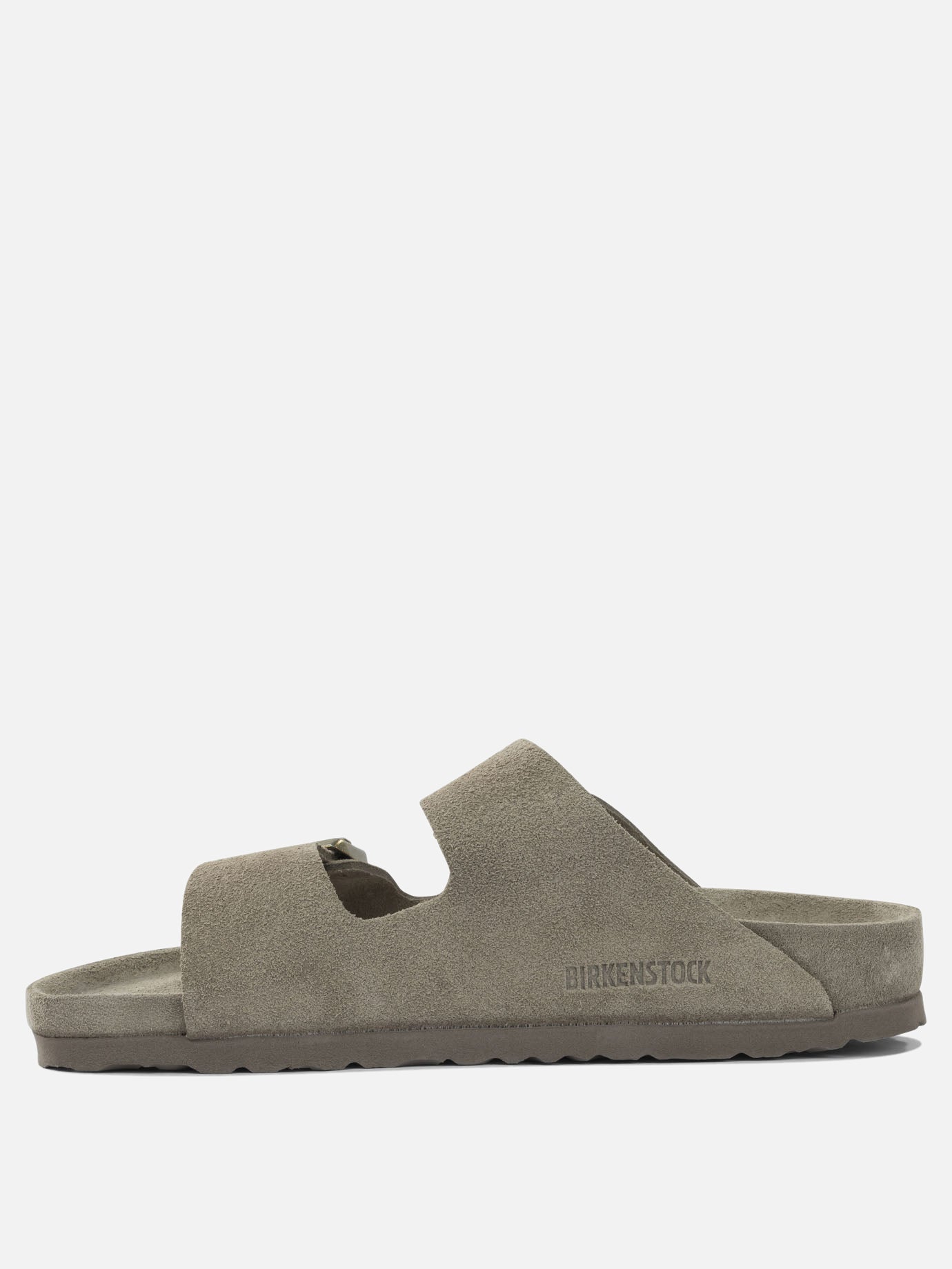 Flat sandals 100% leather  Grey - Birkenstock Women | PDP | VIETTI Online Store | thumbnail_5