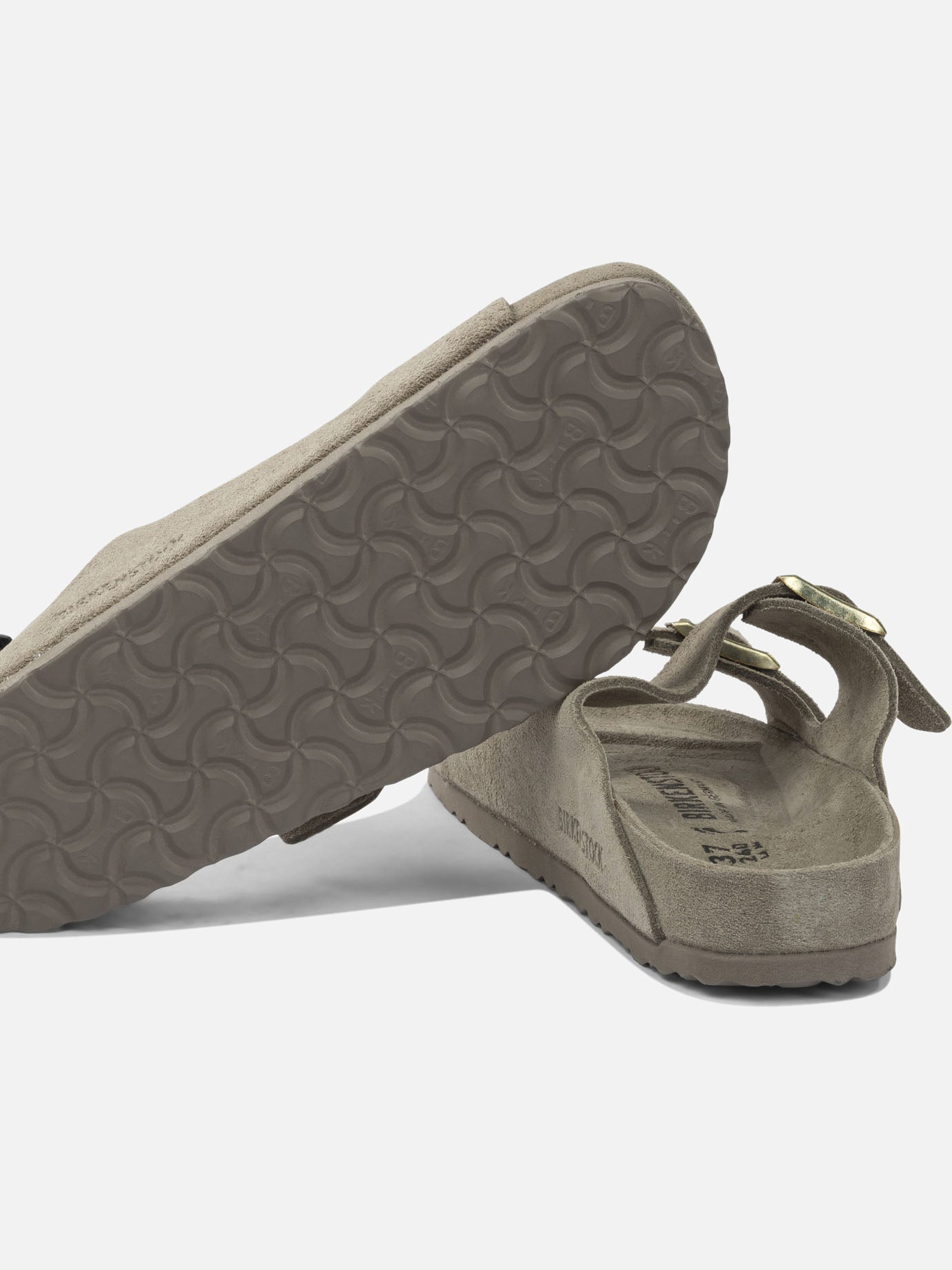 Flat sandals 100% leather  Grey - Birkenstock Women | PDP | VIETTI Online Store | thumbnail_10