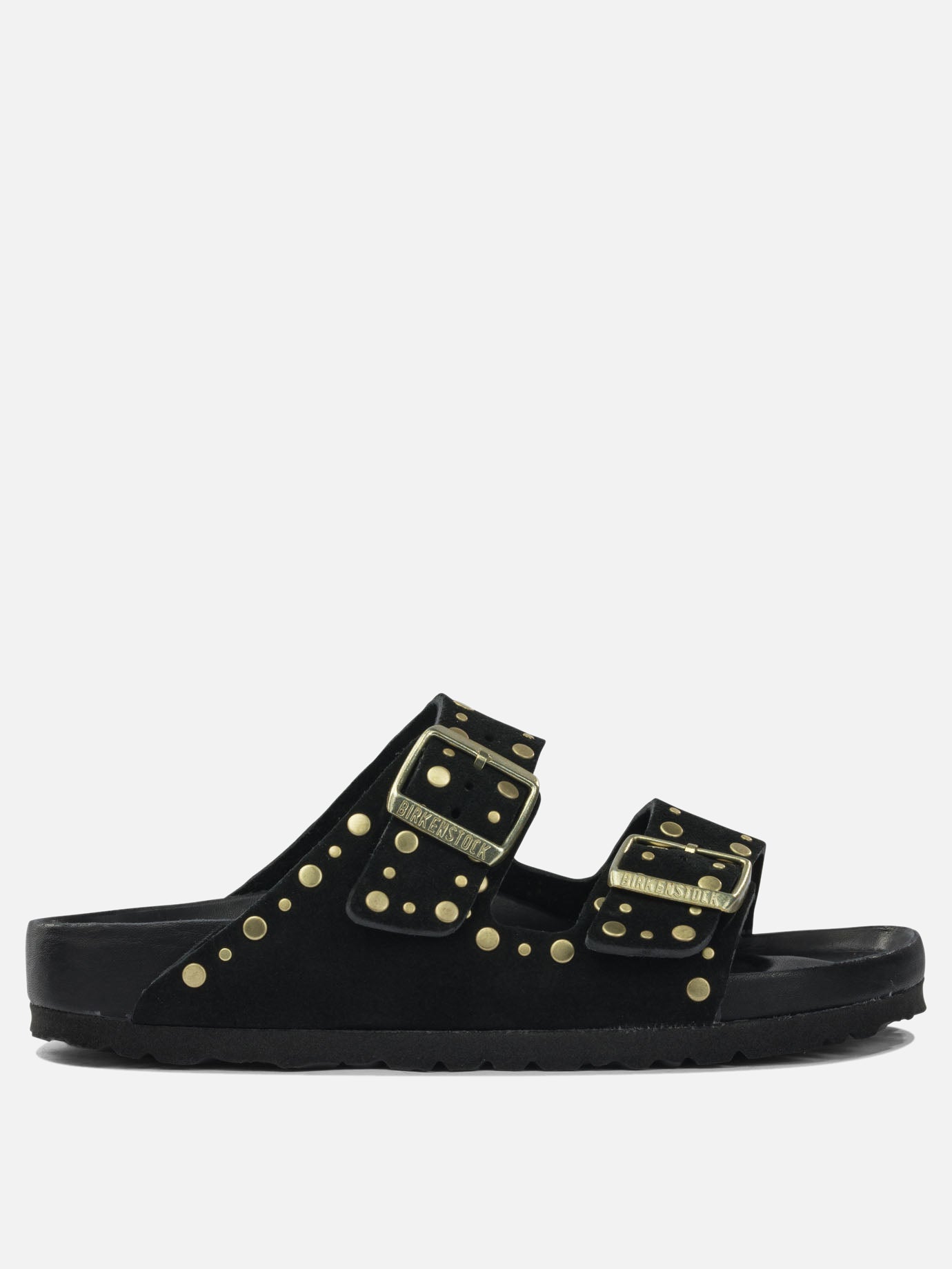 Flat sandals 100% leather  Black - Birkenstock Women | PDP | VIETTI Online Store | thumbnail