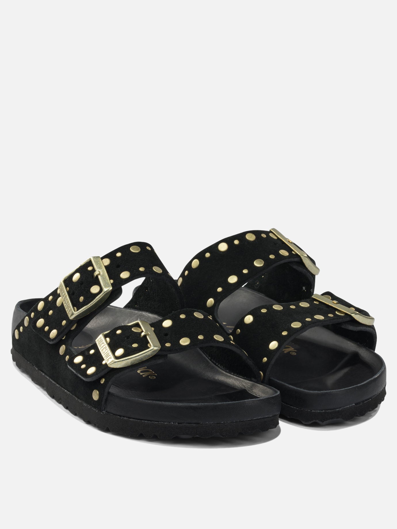 Flat sandals 100% leather  Black - Birkenstock Women | PDP | VIETTI Online Store | thumbnail_2