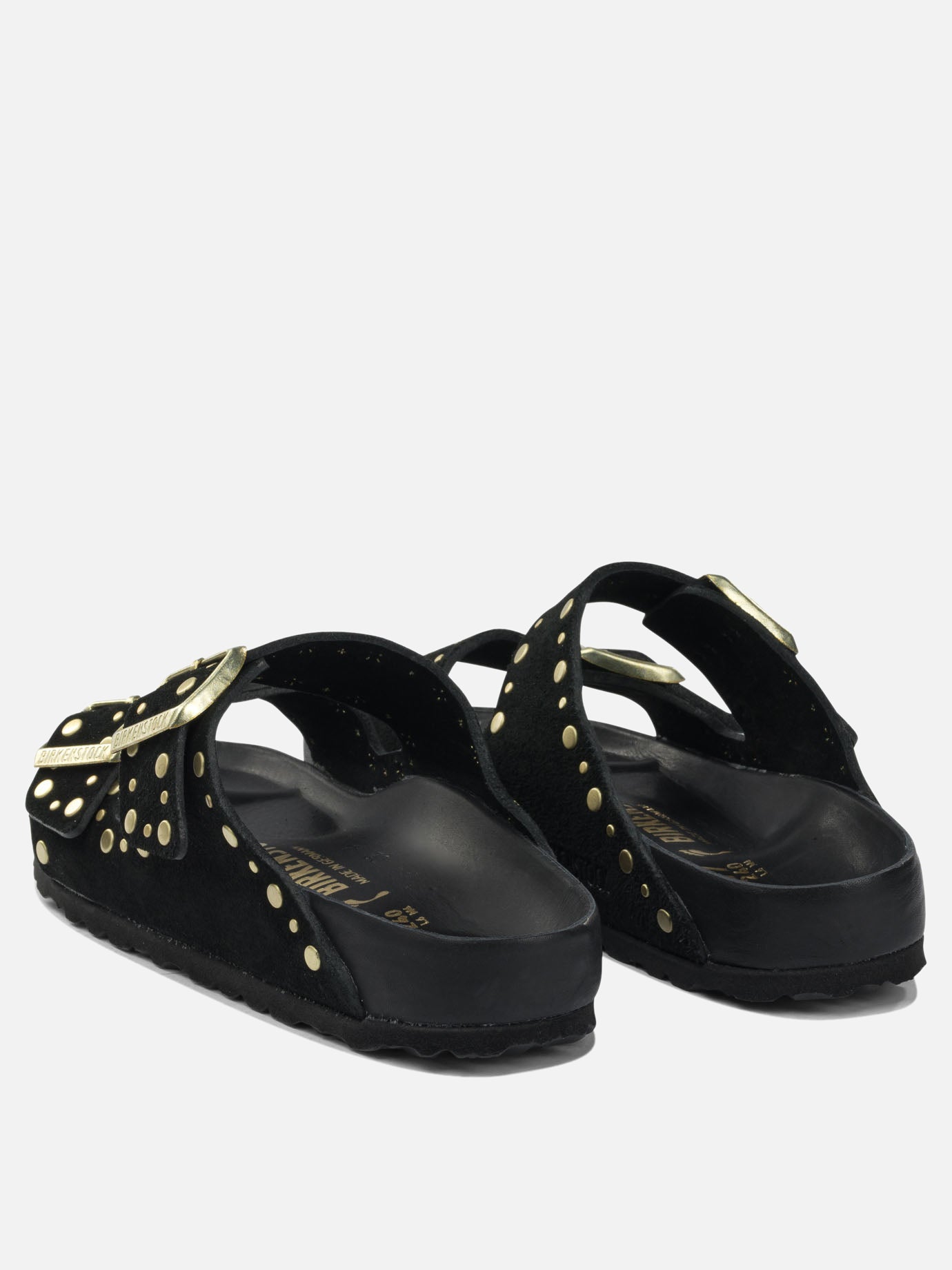 Flat sandals 100% leather  Black - Birkenstock Women | PDP | VIETTI Online Store | thumbnail_4