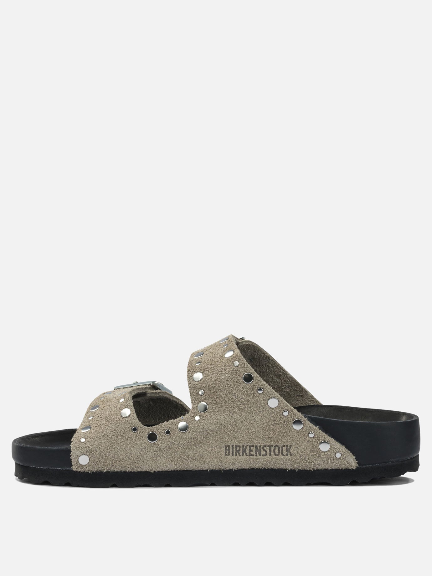 Flat sandals 100% leather  Grey - Birkenstock Women | PDP | VIETTI Online Store | thumbnail_3