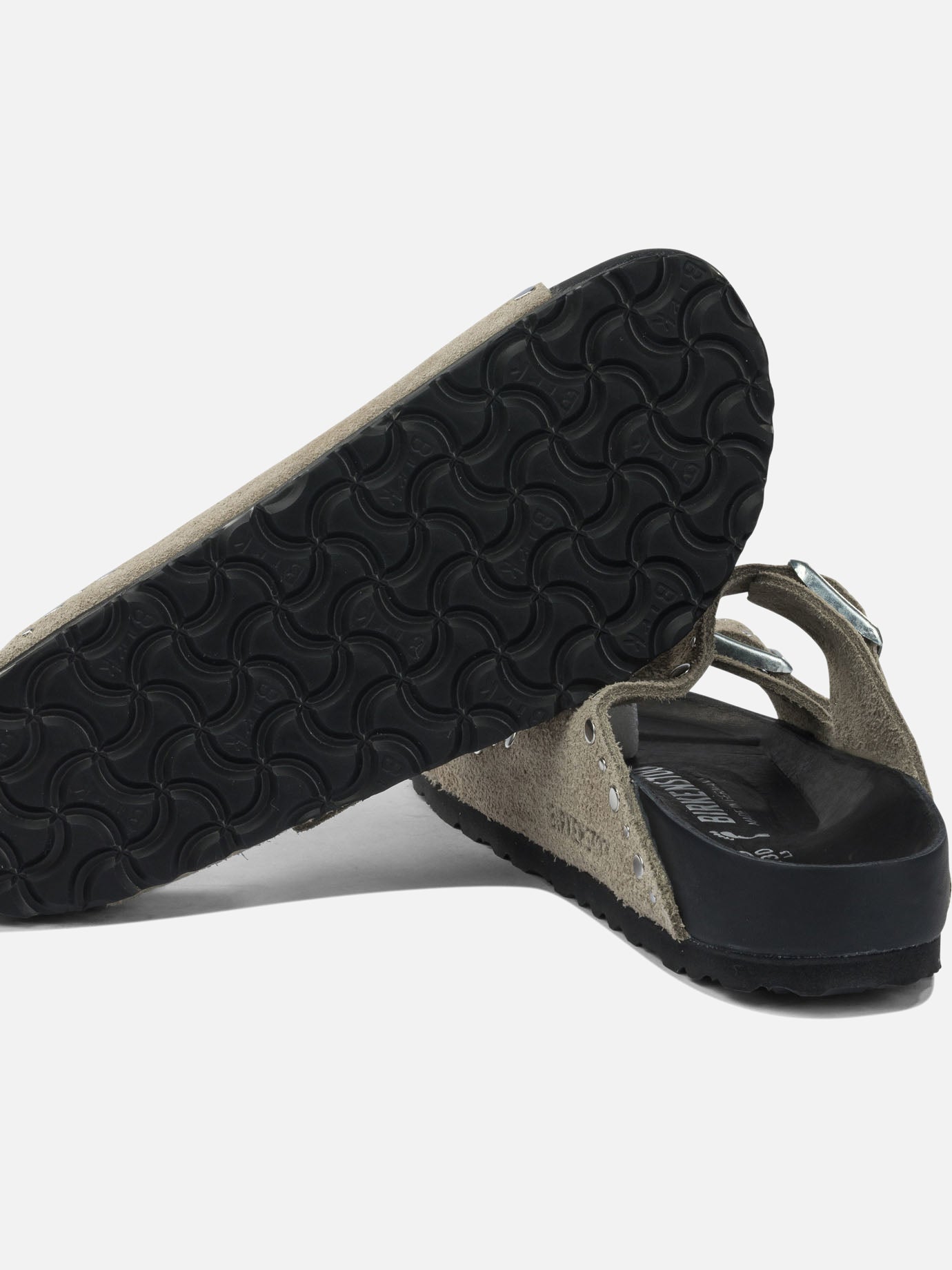 Flat sandals 100% leather  Grey - Birkenstock Women | PDP | VIETTI Online Store | thumbnail_5