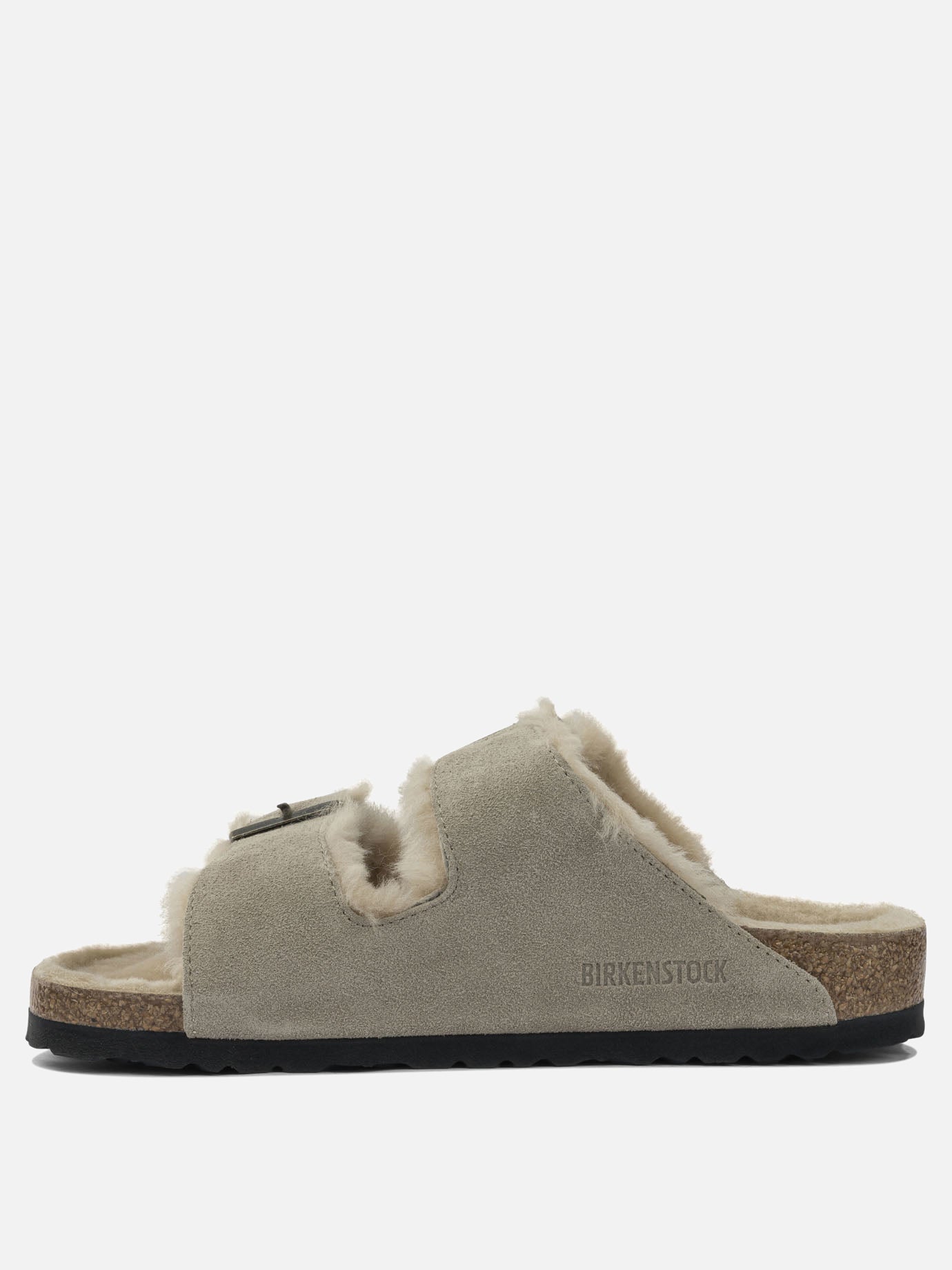 Flat sandals 100% leather  Grey - Birkenstock Women | PDP | VIETTI Online Store | thumbnail_3