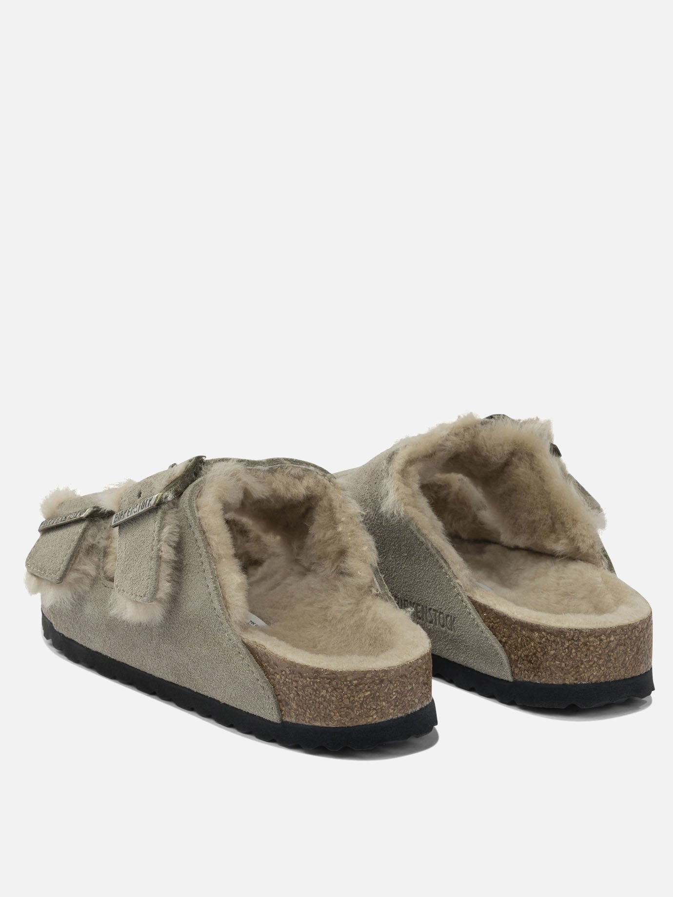 Flat sandals 100% leather  Grey - Birkenstock Women | PDP | VIETTI Online Store | thumbnail_4