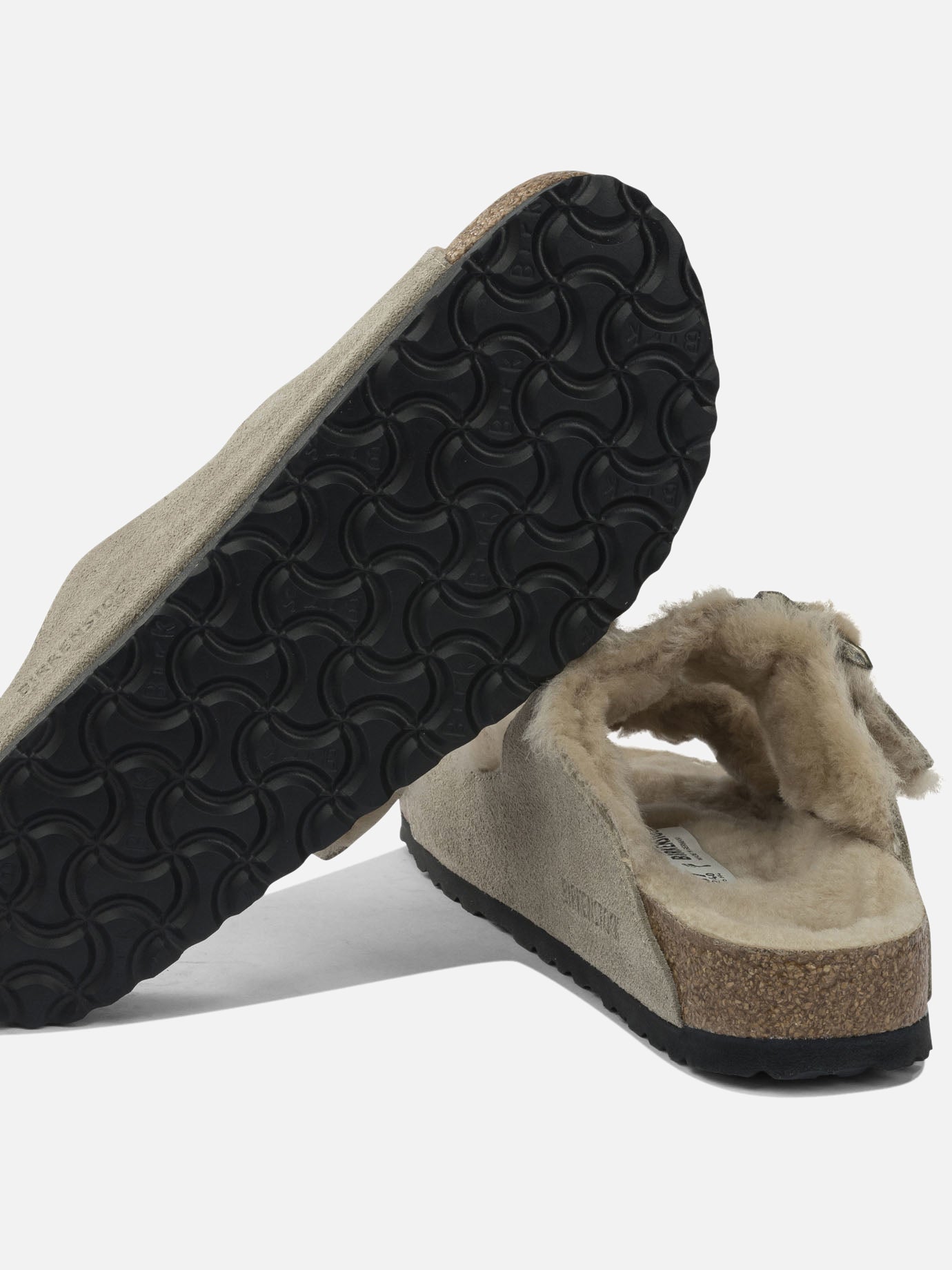 Flat sandals 100% leather  Grey - Birkenstock Women | PDP | VIETTI Online Store | thumbnail_5