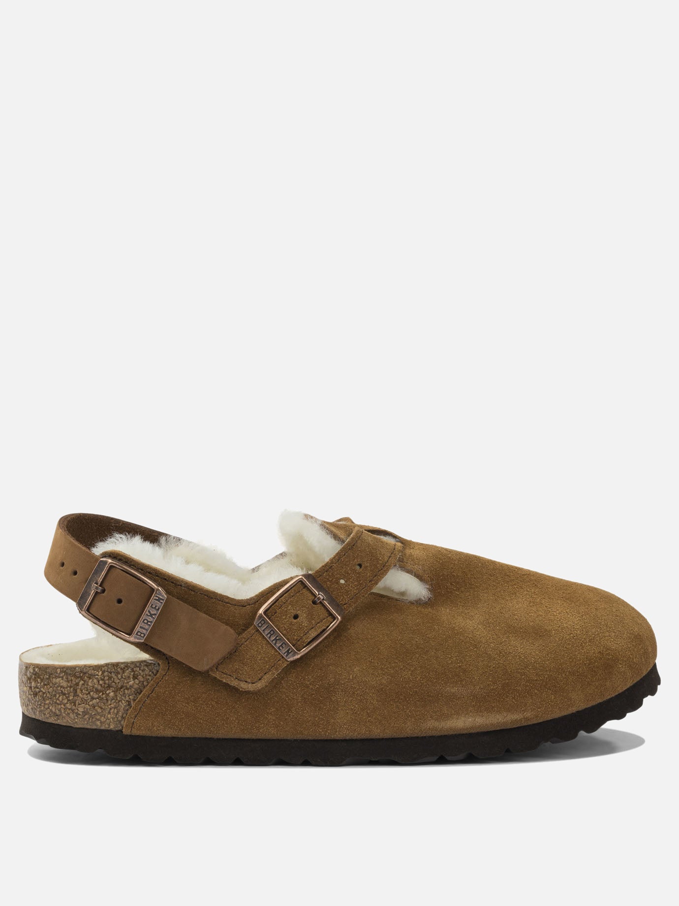 Flat sandals 100% leather  Beige - Birkenstock Women | PDP | VIETTI Online Store | thumbnail