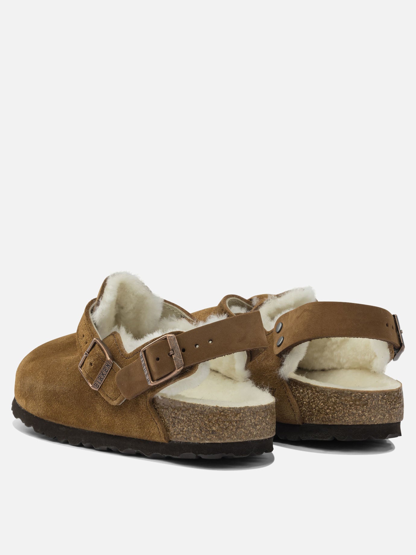 Flat sandals 100% leather  Beige - Birkenstock Women | PDP | VIETTI Online Store | thumbnail_4