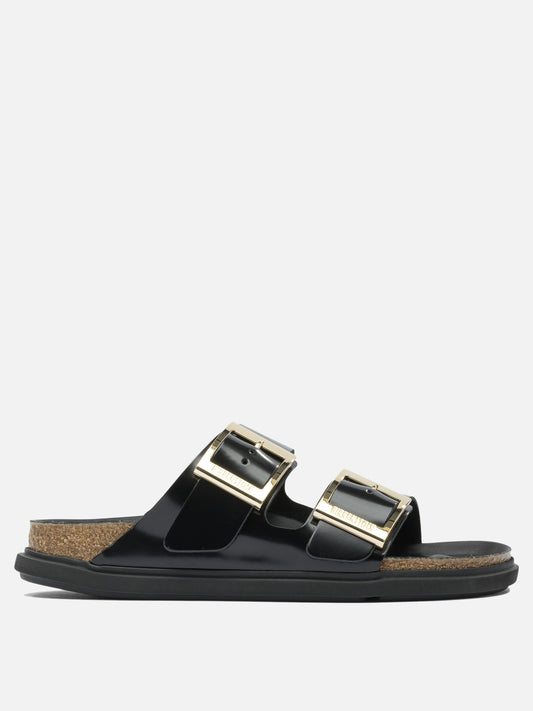 Sandali bassi 100% leather - 100% EVA  Nero - Birkenstock Donna | PDP | VIETTI Online Store 
