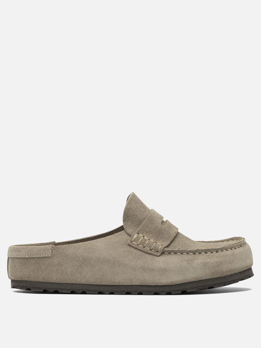 Slipper 100% leather - 100% rubber  Beige - Birkenstock Donna | PDP | VIETTI Online Store 
