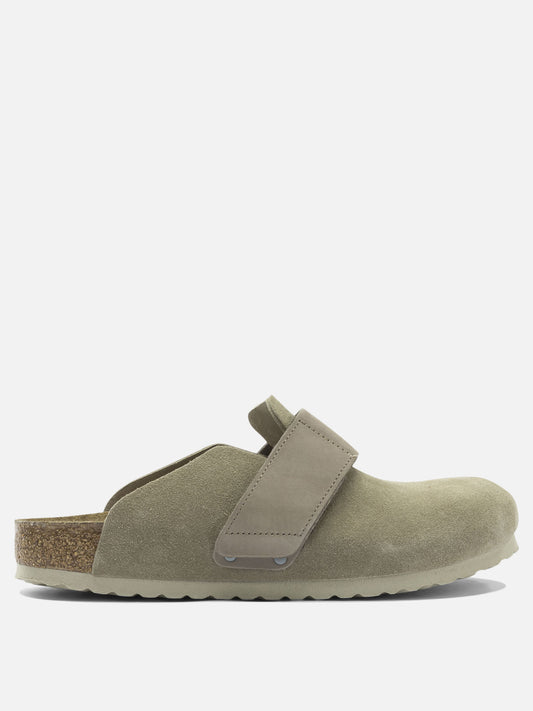 Flat sandals 100% leather  Beige - Birkenstock Men | PDP | VIETTI Online Store 
