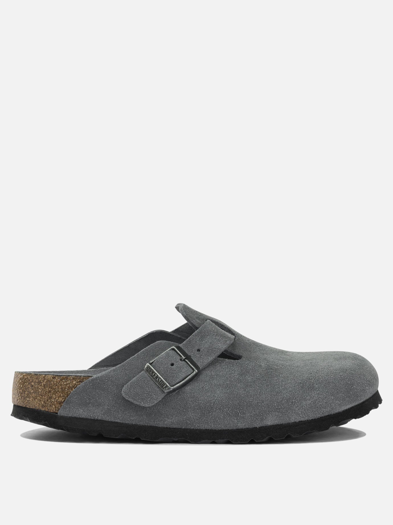 Slides 100% leather  Grey - Birkenstock Women | PDP | VIETTI Online Store | Zoom-Modal
