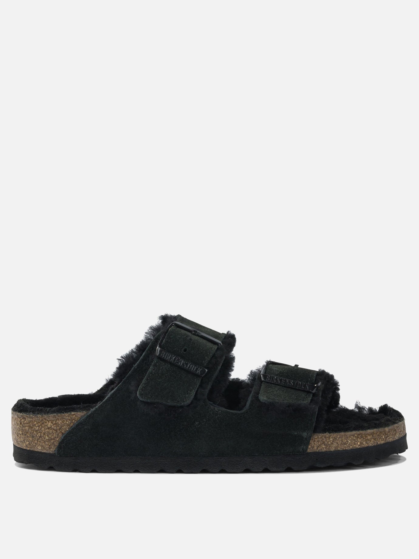 Flat sandals 100% leather  Black - Birkenstock Women | PDP | VIETTI Online Store | thumbnail