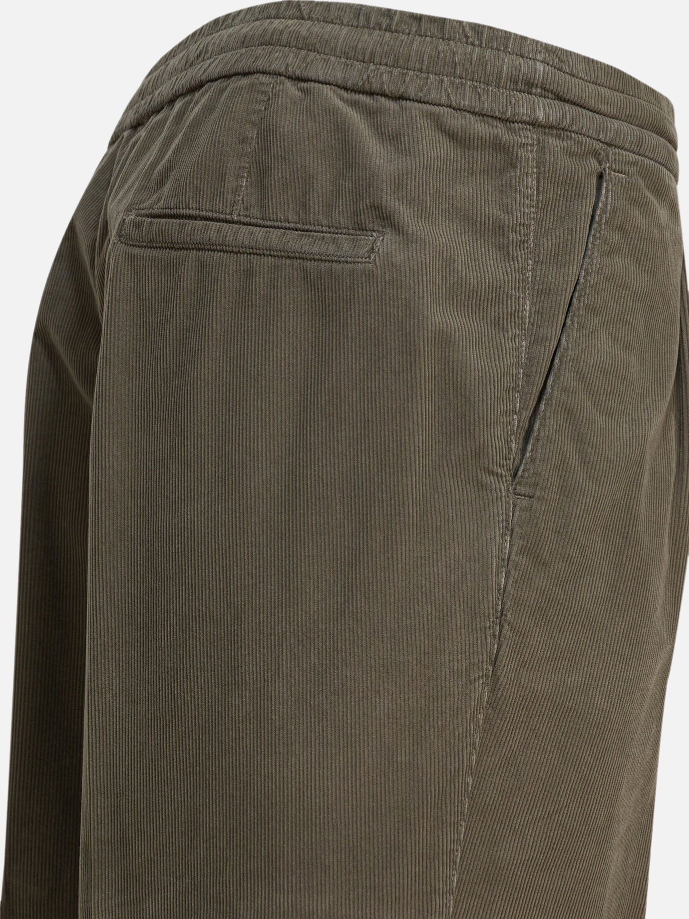 Pantaloni casual Solid colour  Verde - Brunello Cucinelli Uomo | PDP | VIETTI Online Store | Zoom-Modal_4
