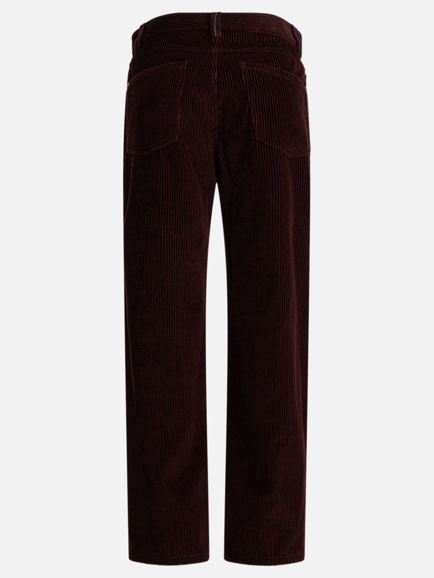 Pantaloni casual Solid colour  Bordeaux - Brunello Cucinelli Donna | PDP | VIETTI Online Store | Zoom-Modal_2
