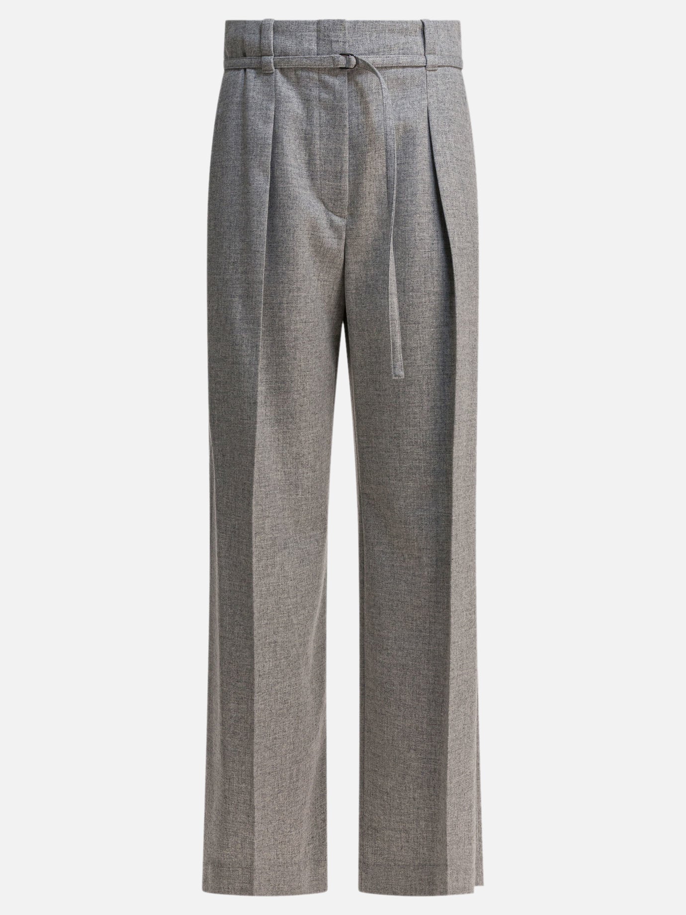 Pantaloni casual Solid colour  Grigio - Brunello Cucinelli Donna | PDP | VIETTI Online Store | thumbnail