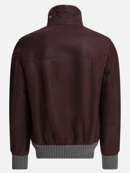 Cappotti corti Solid colour  Bordeaux - Brunello Cucinelli Uomo | PLP | VIETTI Online Store | 2
