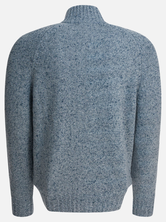 Maglioni con zip Solid colour  Grigio - Brunello Cucinelli Uomo | PLP | VIETTI Online Store | 2
