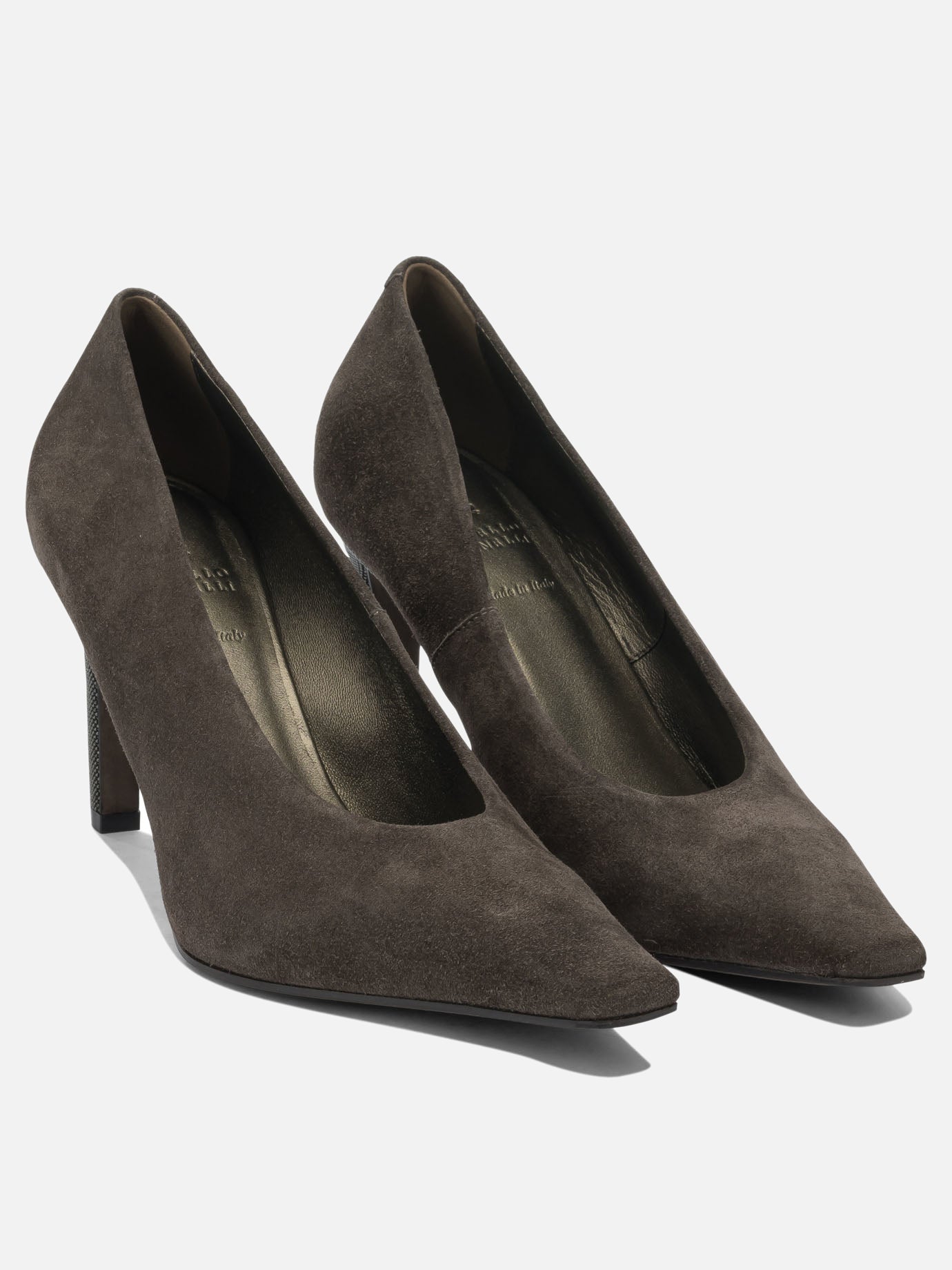 Pumps 100% leather - 100% thermoplastic polyurethane  Brown - Brunello Cucinelli Women | PDP | VIETTI Online Store | Zoom-Modal_2
