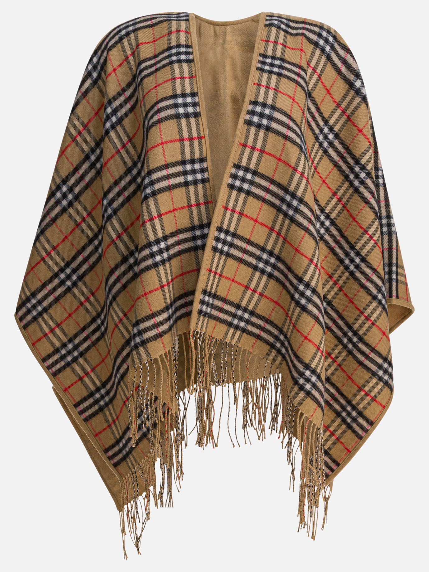 Capes Check  Beige - Burberry Women | PDP | VIETTI Online Store | thumbnail_2