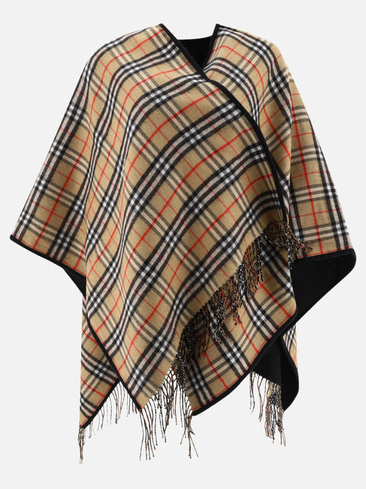 Capes Check  Black - Burberry Women | PLP | VIETTI Online Store | 2

