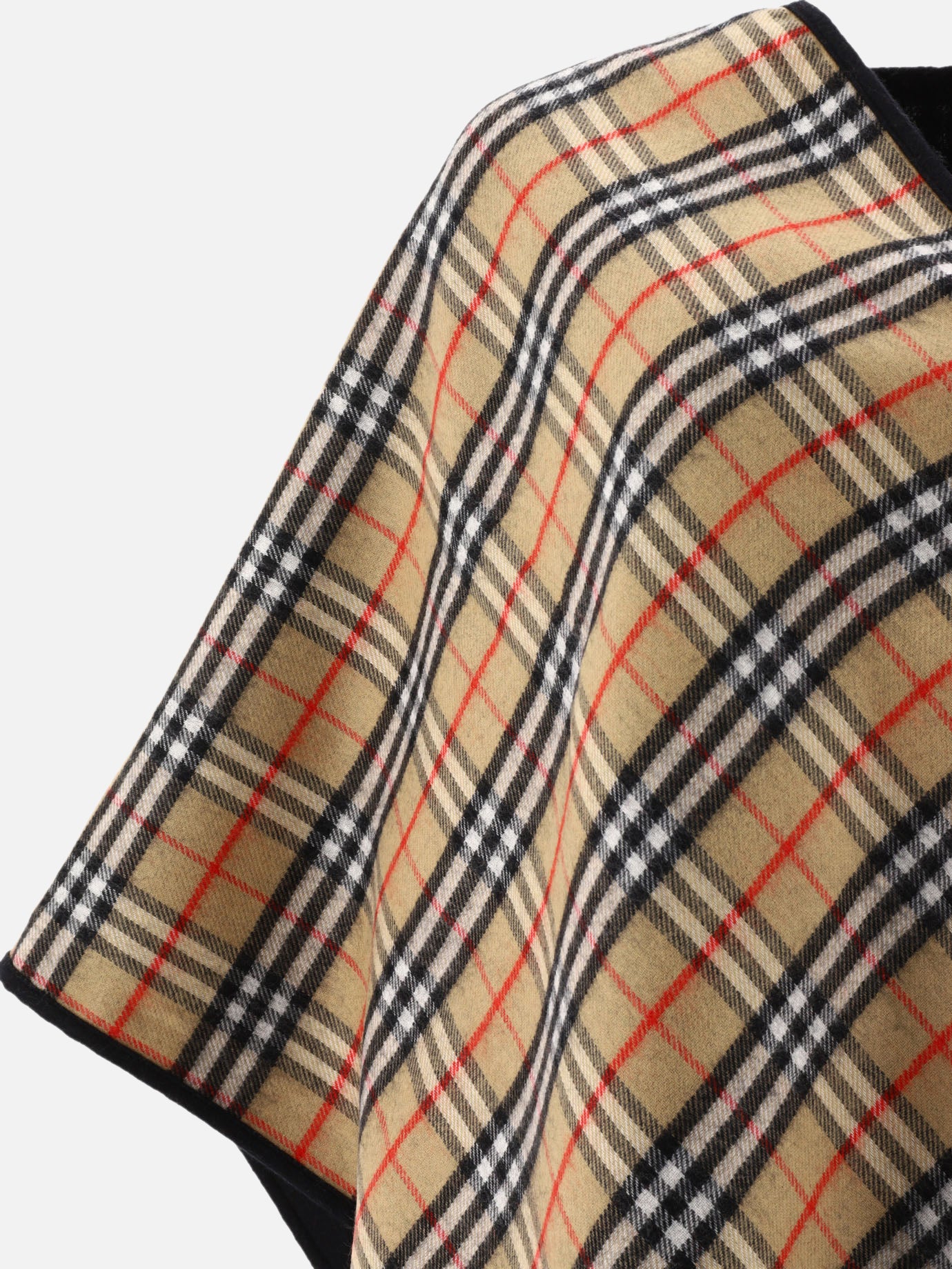 Capes Check  Black - Burberry Women | PDP | VIETTI Online Store | thumbnail_6