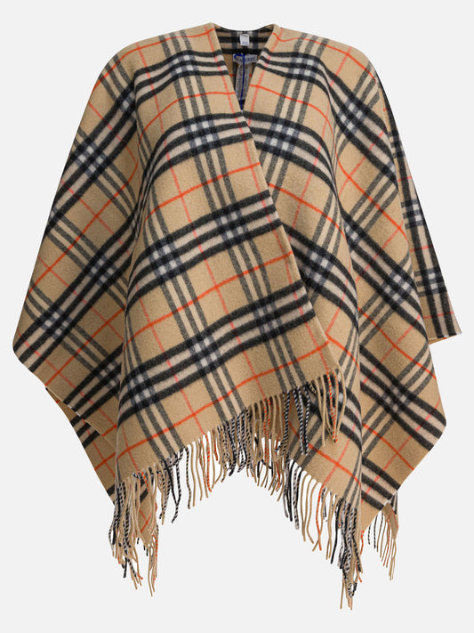 Capes Check  Beige - Burberry Women | PLP | VIETTI Online Store 
