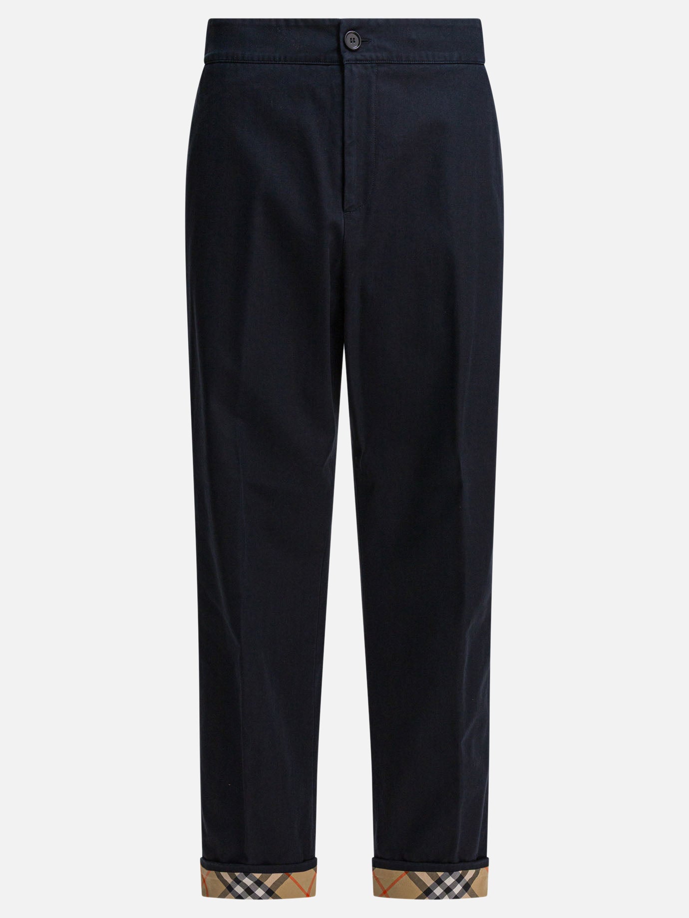 Leisure trousers Solid colour  Black - Burberry Men | PDP | VIETTI Online Store | thumbnail