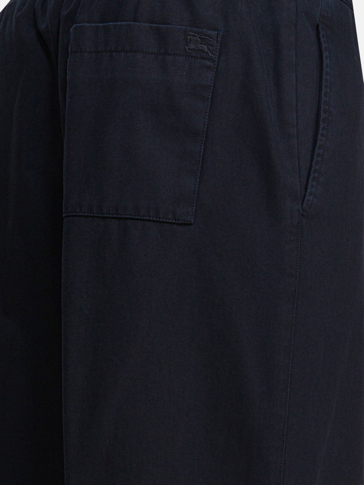 Leisure trousers Solid colour  Black - Burberry Men | PDP | VIETTI Online Store | thumbnail_4