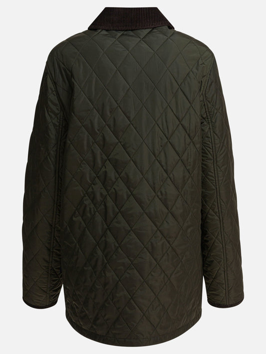 Quilted & Utility Jackets Solid colour  Green - Burberry Women | PLP | VIETTI Online Store | 2
