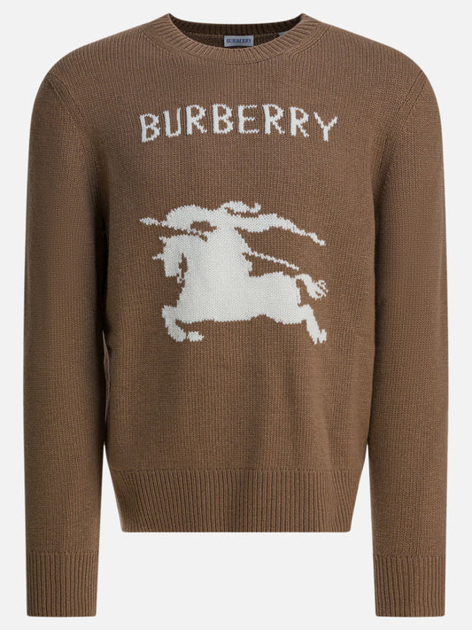 Crewneck sweaters Logo  Beige - Burberry Men | PDP | VIETTI Online Store 
