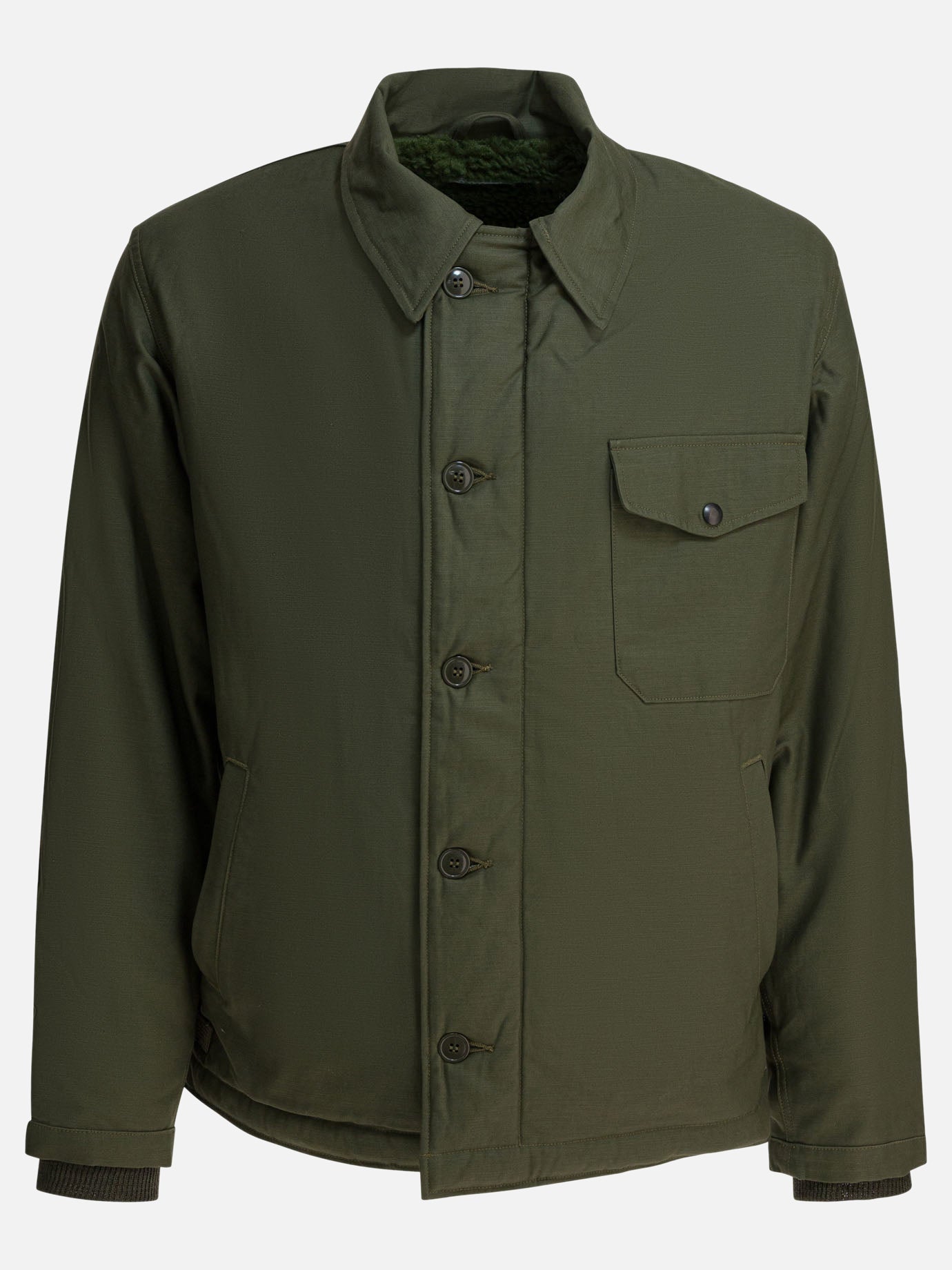 Parkas Solid colour  Green - Buzz Rickson's Men | PDP | VIETTI Online Store | thumbnail