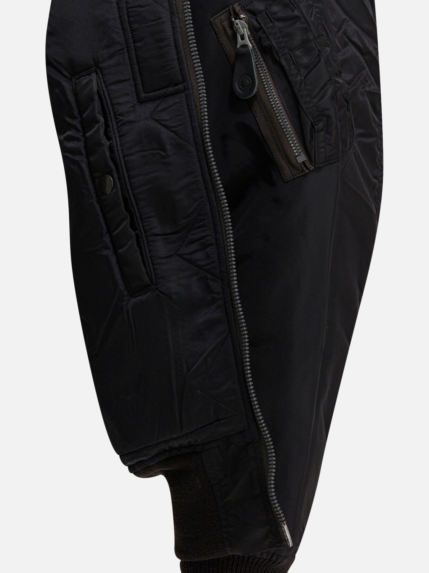 Bomber Solid colour  Nero - Buzz Rickson's Uomo | PDP | VIETTI Online Store | Zoom-Modal_4
